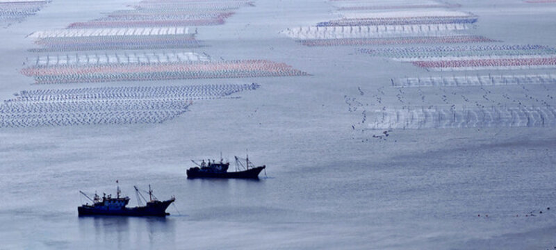 福建霞浦東壁海邊灘涂風(fēng)景