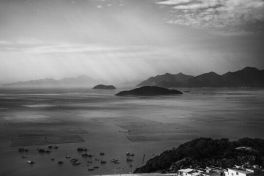 福建霞浦東壁村灘涂風(fēng)景
