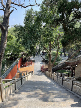 晉祠風(fēng)景