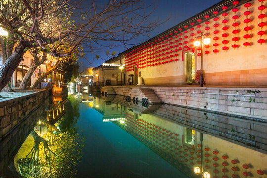 南潯古鎮(zhèn)夜景