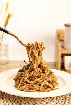 黑椒牛肉意大利面