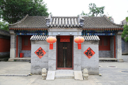 北京住宅門(mén)樓