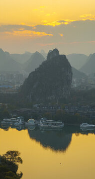 桂林市漓江山水城市風(fēng)光