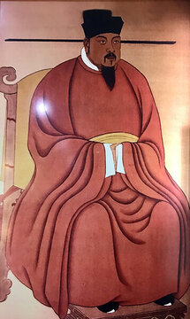宋真宗趙恒畫像坐像