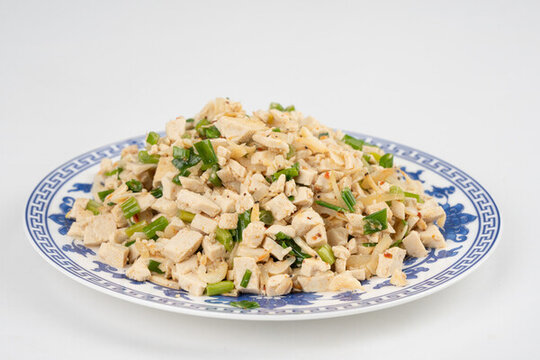 小蔥豆腐炒蝦皮