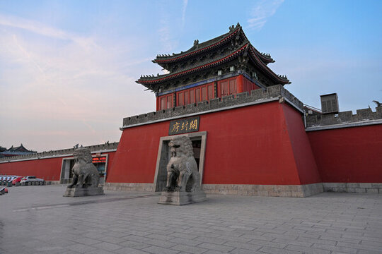 中國(guó)開封開封府景區(qū)古建筑