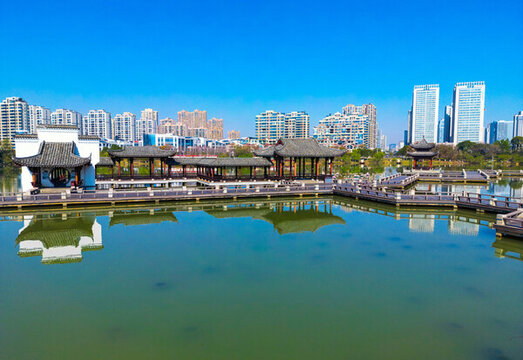古后河綠廊江南園林