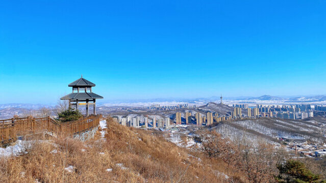 丹東市區(qū)冬景