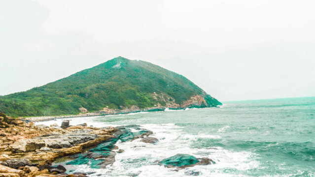 海南文昌石頭公園海景