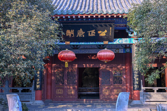 中國開封包公祠包公湖景區(qū)建筑