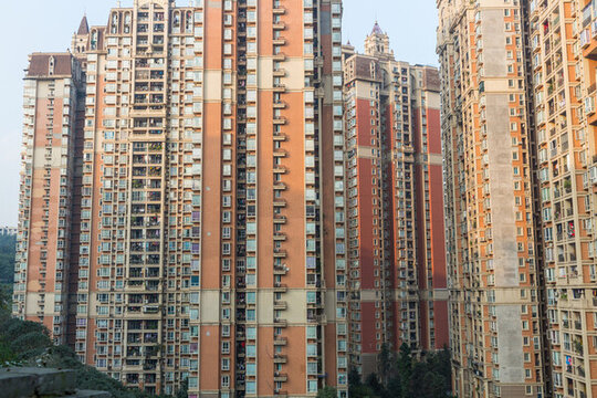 密集的住宅樓