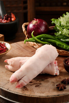 生豬肉生豬蹄