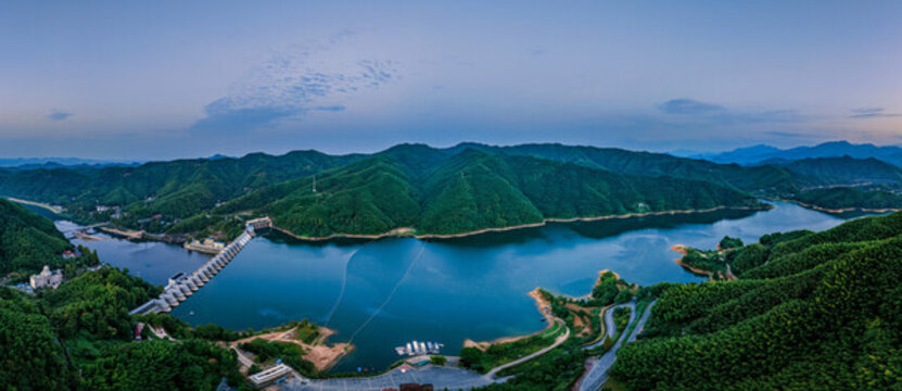 佛子嶺水庫(kù)夜景
