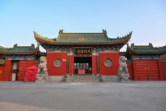 中國開封大相國寺景區(qū)建筑