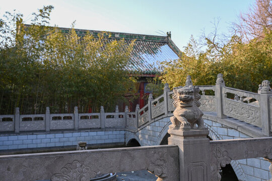 中國(guó)開(kāi)封大相國(guó)寺景區(qū)建筑