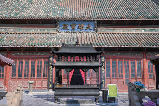中國開封大相國寺景區(qū)建筑
