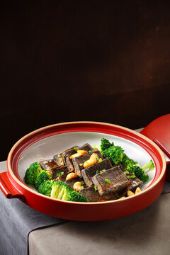 香蒜釀豆腐