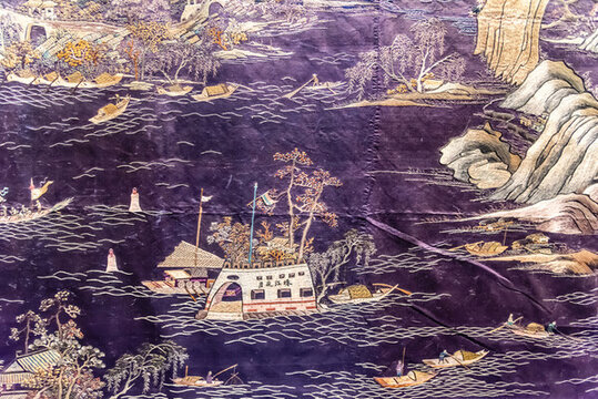 國家海洋博物館清代羊城八景圖