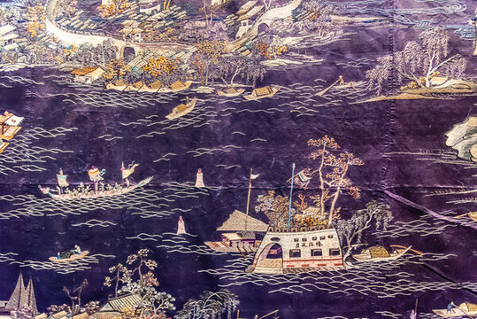 國家海洋博物館清代羊城八景圖