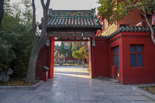 中國開封大相國寺景區(qū)建筑