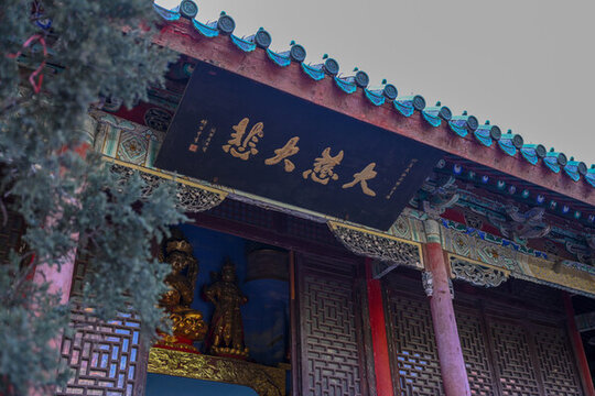 中國開封大相國寺景區(qū)建筑
