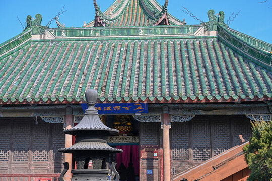中國開封大相國寺景區(qū)建筑