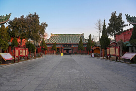 中國(guó)開(kāi)封大相國(guó)寺景區(qū)建筑