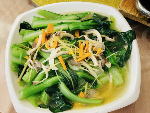 清炒菜心