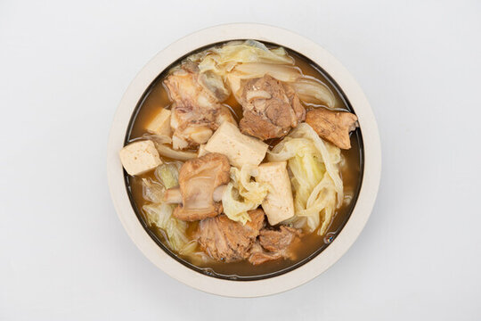 白菜豆腐排骨湯