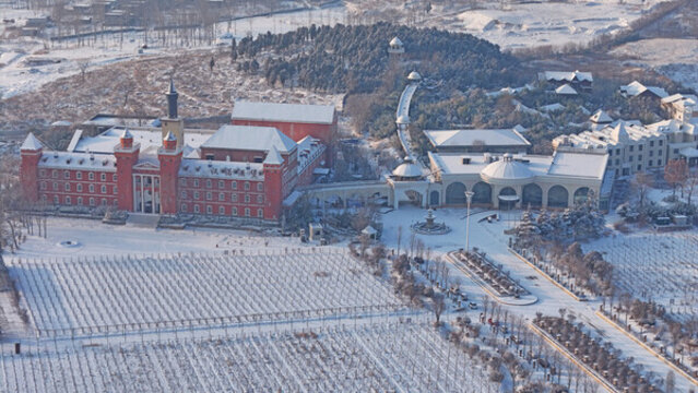 漢諾莊園雪景