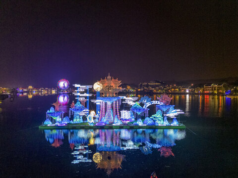 長沙銅官窯夜景