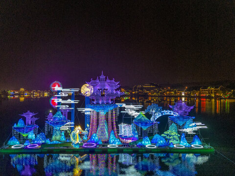 長沙銅官窯夜景