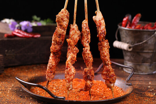 烤雞肉串