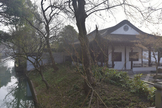 蘇州虎丘風(fēng)景區(qū)的古建筑