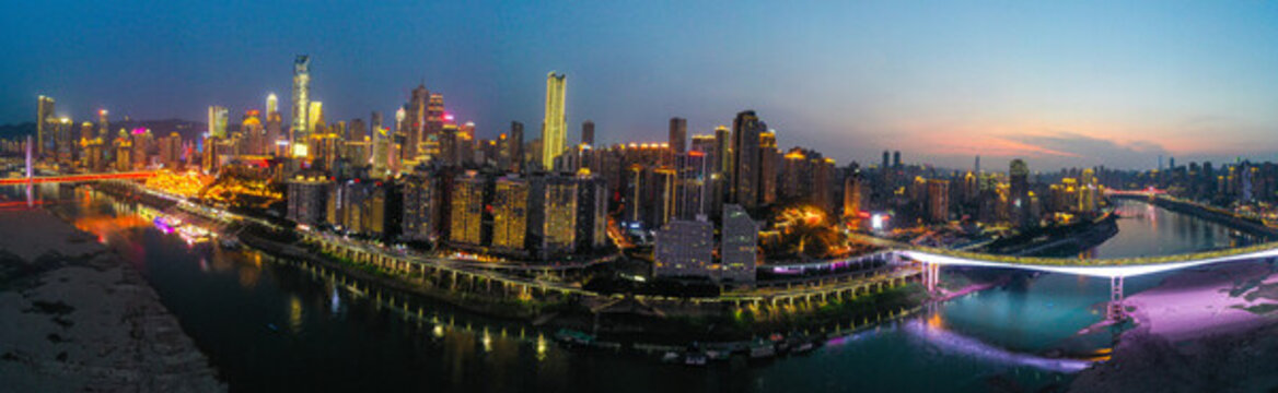 重慶主城區(qū)夜景