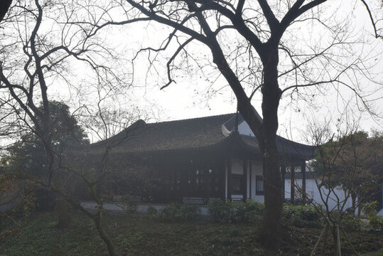 蘇州虎丘風(fēng)景區(qū)的古建筑
