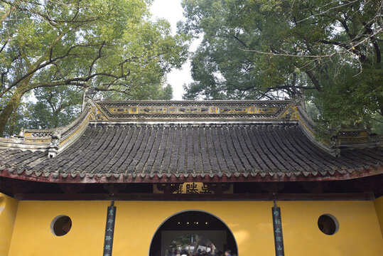 蘇州虎丘景區(qū)的古建筑