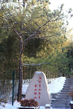 銀河公園雪景