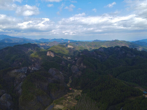 湖南崀山八角寨風(fēng)光