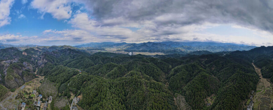 湖南崀山全景