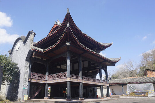 成都洛帶古鎮(zhèn)川北會館戲臺