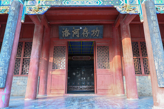 中國(guó)開封禹王臺(tái)古吹臺(tái)景區(qū)建筑