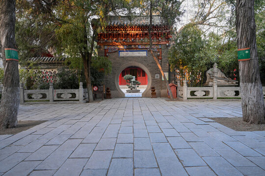 中國(guó)開(kāi)封禹王臺(tái)古吹臺(tái)景區(qū)建筑