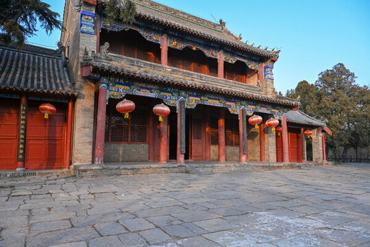 中國(guó)開(kāi)封禹王臺(tái)古吹臺(tái)景區(qū)建筑