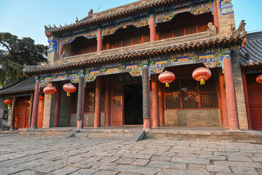 中國開封禹王臺古吹臺景區(qū)建筑