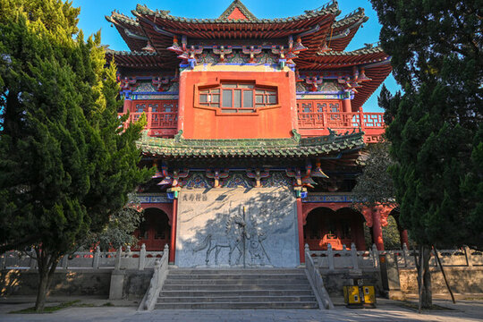 中國(guó)開封天波楊府景區(qū)建筑楊家將