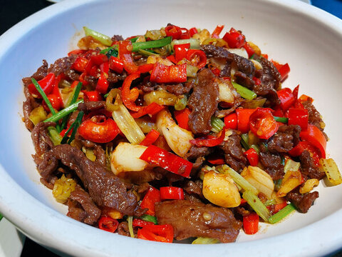 小炒黃牛肉
