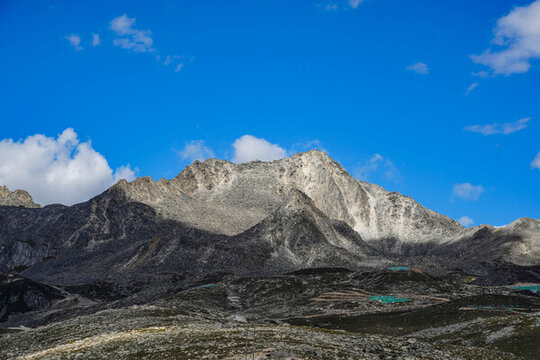 甘孜折多山景觀