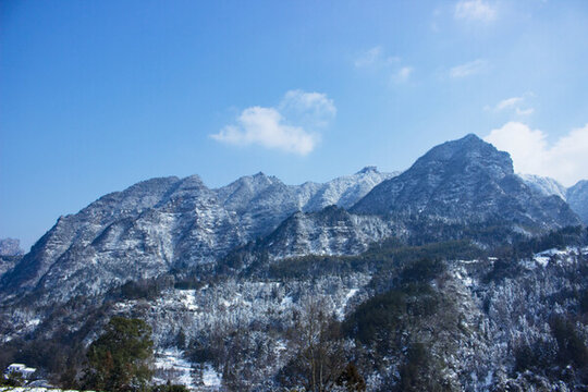 張家界雪景