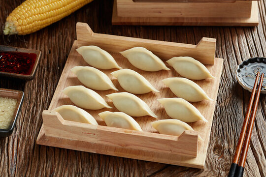 玉米鮮肉餃子